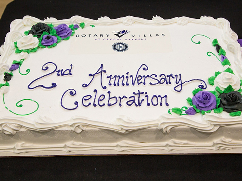 Rotary Villas Celebrates 2nd Anniversary