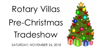 Rotary Villas’ Pre-Christmas Tradeshow