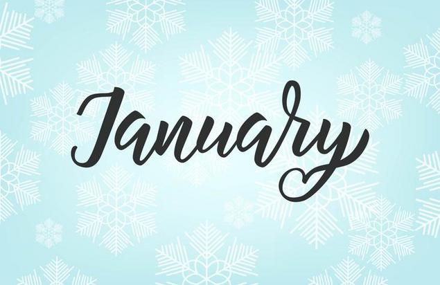 January Newsletter/Recreation Calendar & Weekly Menu Calendar
