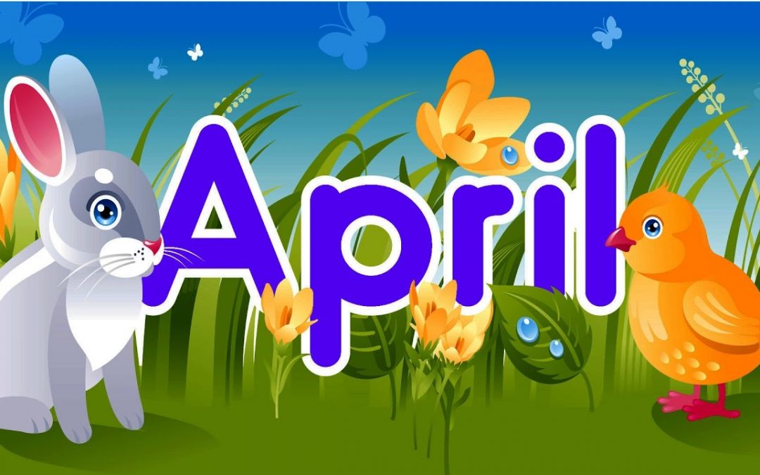 April Newsletter & Weekly Menu Calendar