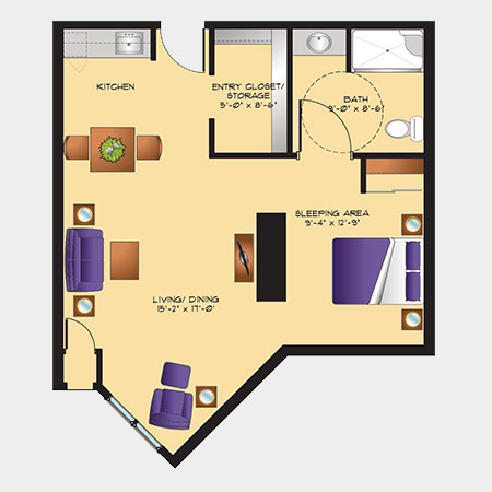 Rotary Villas Iris Suite