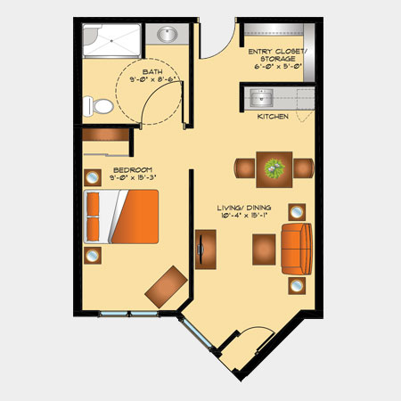 Rotary Villas Marigold Suite