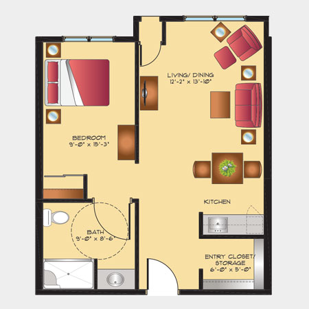 Rotary Villas Rose Suite