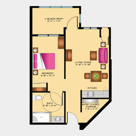 Rotary Villas Wild Rose Villa