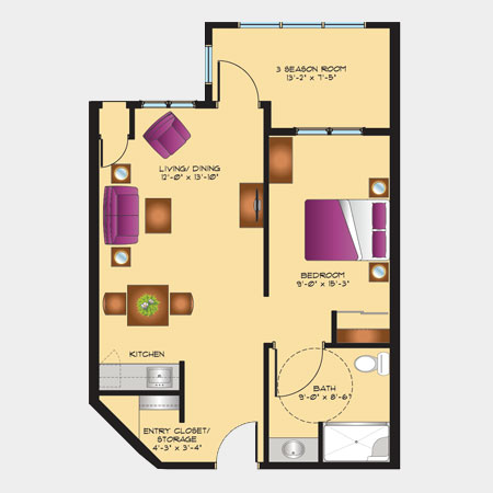 Rotary Villas Violet Villa