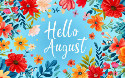 August 2026 Newsletter/Activity Calendar and Weekly Menu Calendar